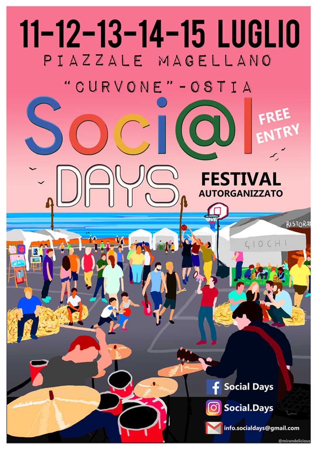 I Social Days al Curvone: innamoratevi di un''idea...